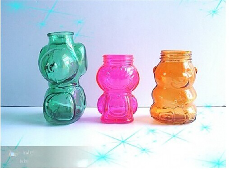 Candy glass bottle candy jar bottle